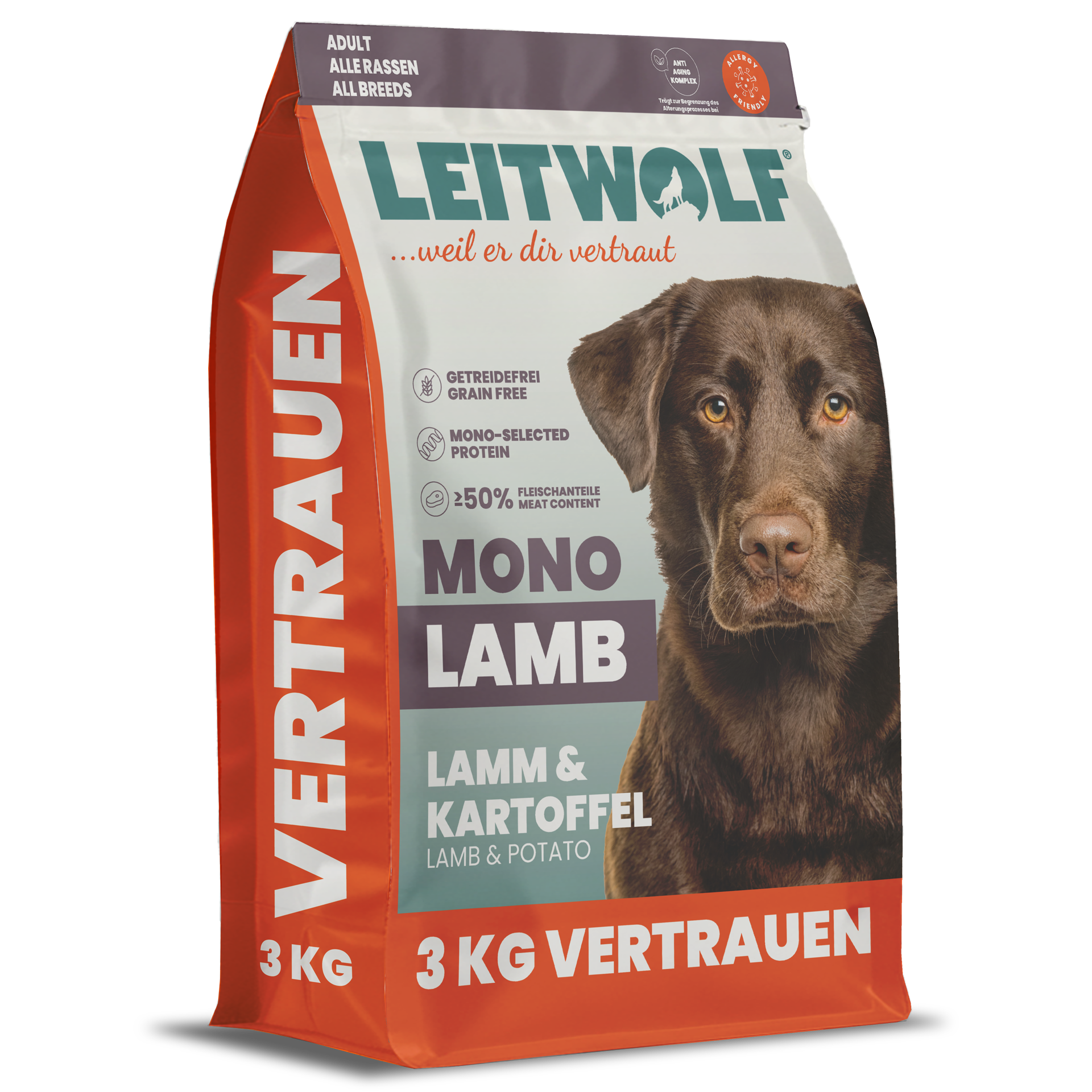MONO LAMB ADULT - Lamm & Kartoffel