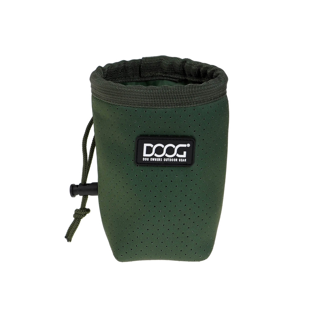 DOOG Leckerlibeutel in Grün – praktischer Snackbeutel für Hundetraining und Spaziergänge