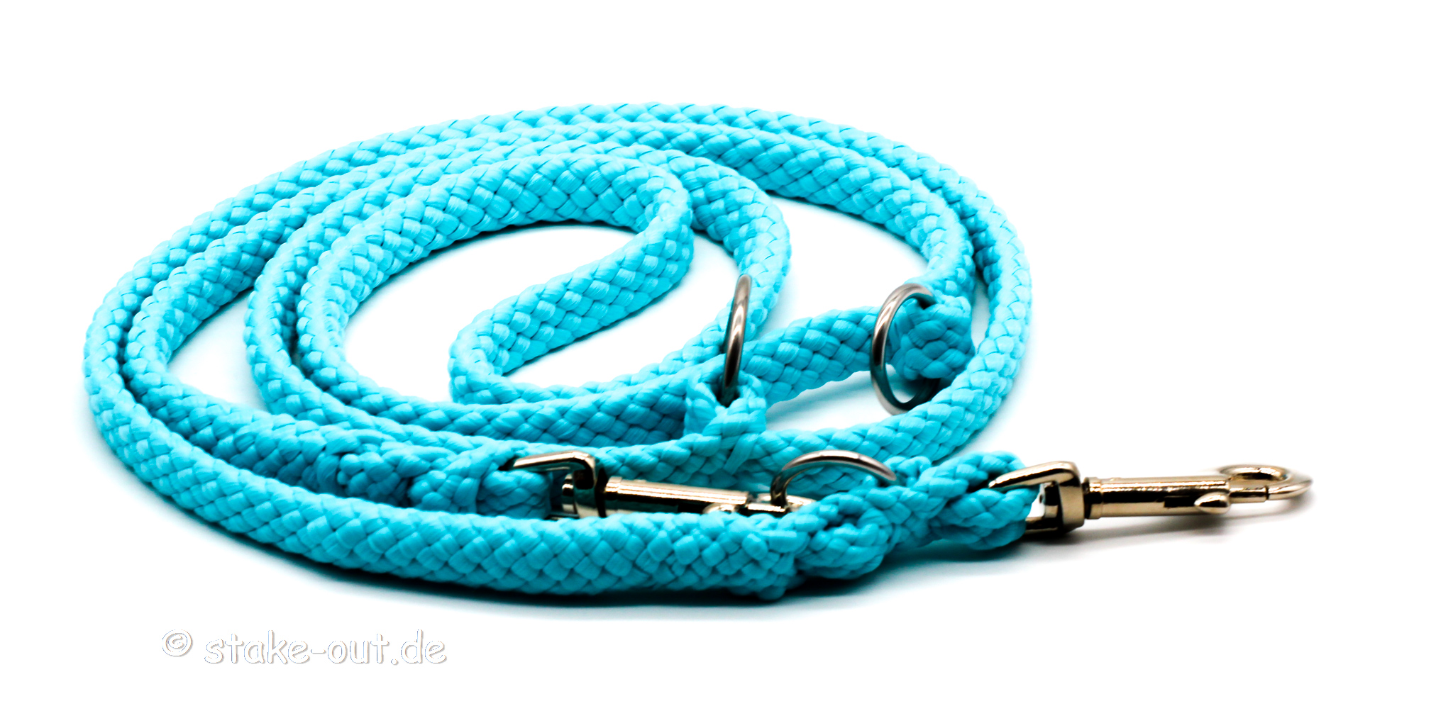 Gespleißte Hundeleine 2,50m / 12mm, 3fach verstellbar