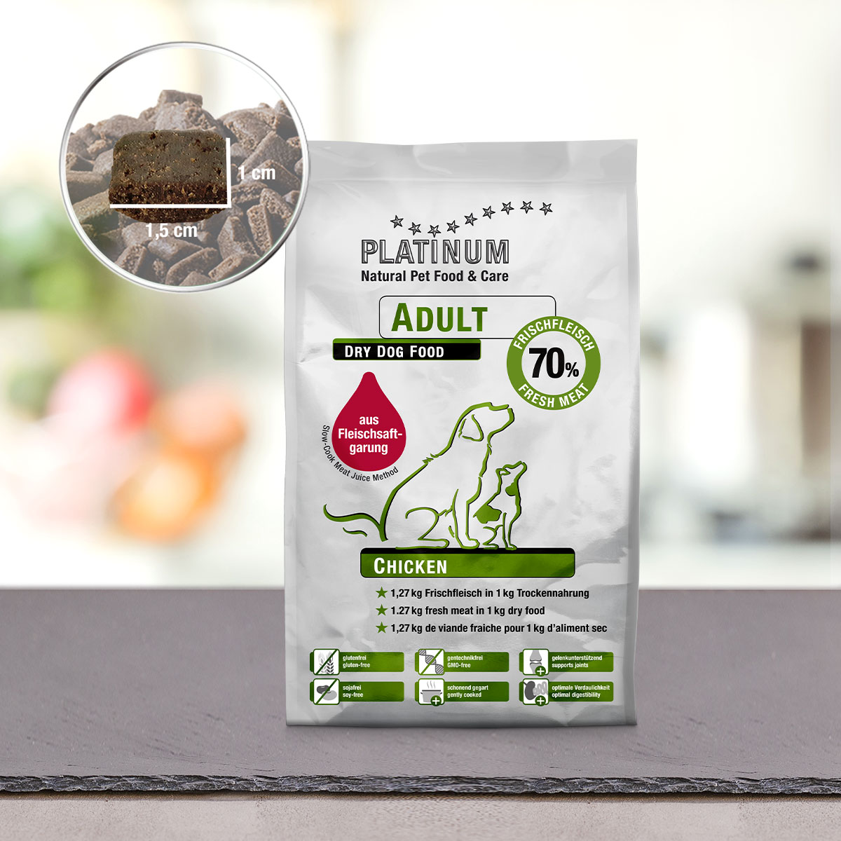 Platinum Adult Chicken Trockenfutter im Beutel