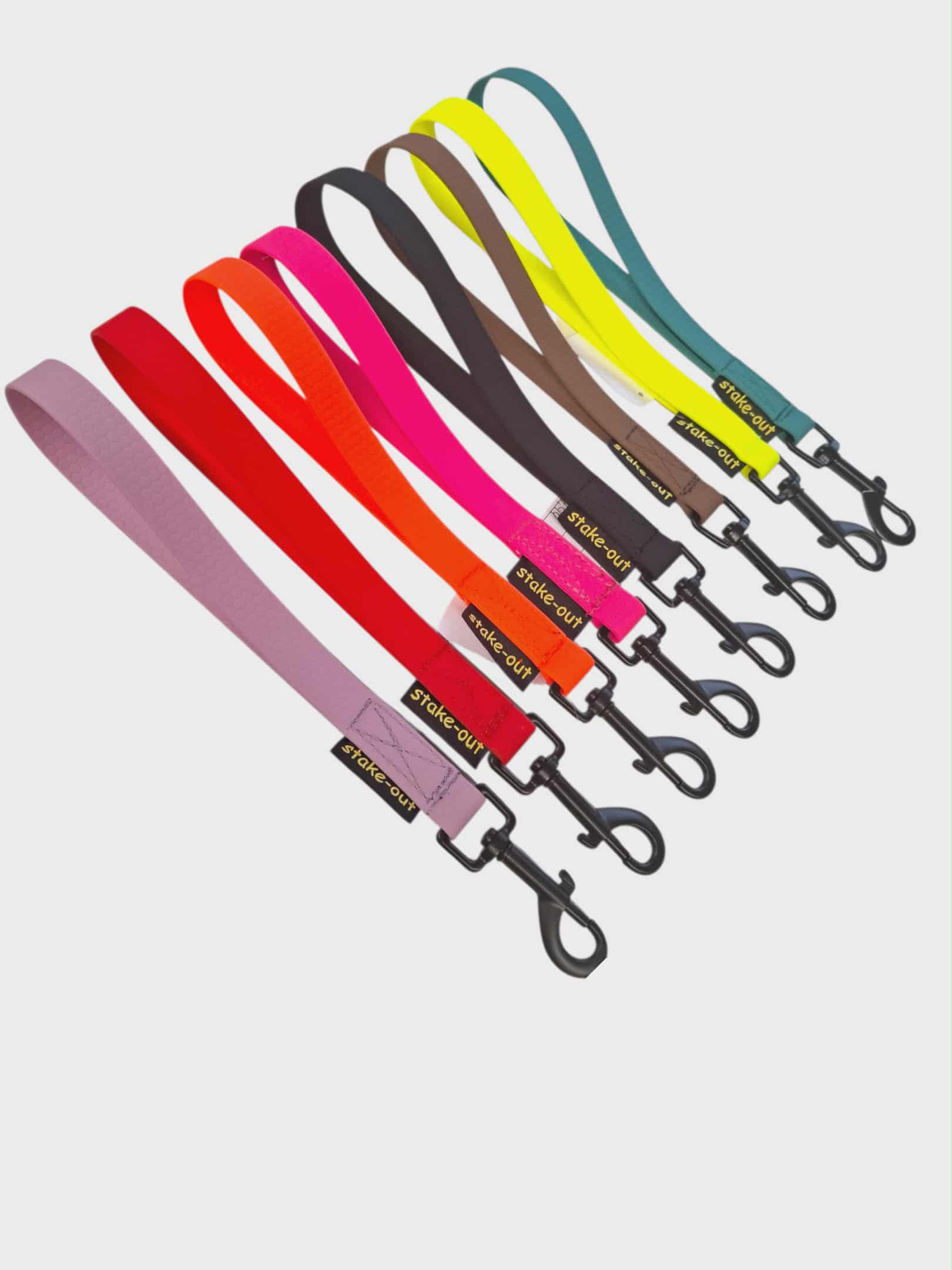 Farbübersicht des Kurzführers aus Hexagurtband in allen Hexa-Farben