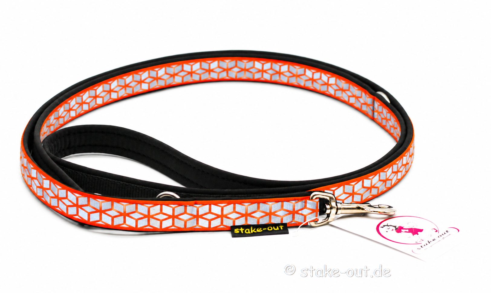 Verstellbare Leine Soft Classic Reflect