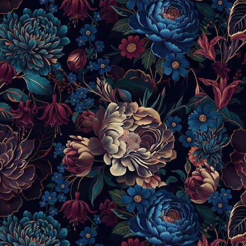 Blumen Dunkel