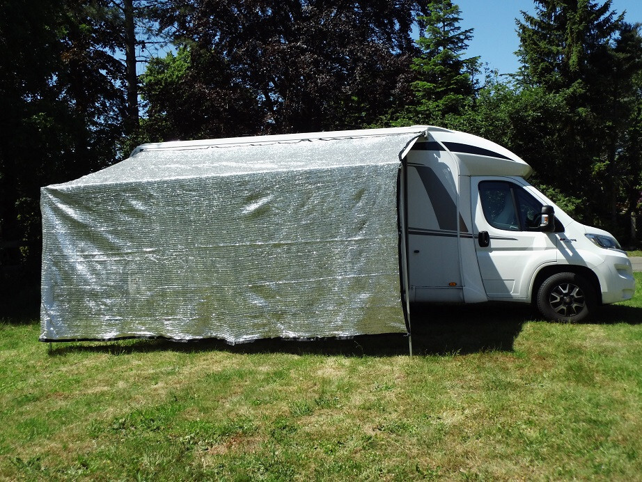 Aluminium Schattennetz 5 x 8 Meter