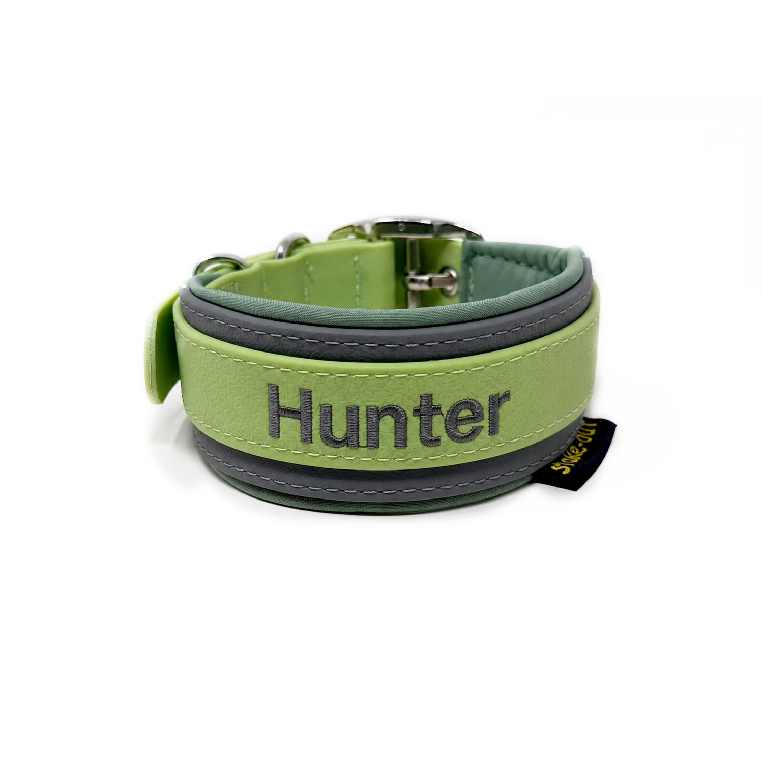 PawTex Double Gürtelhalsband - bestickt