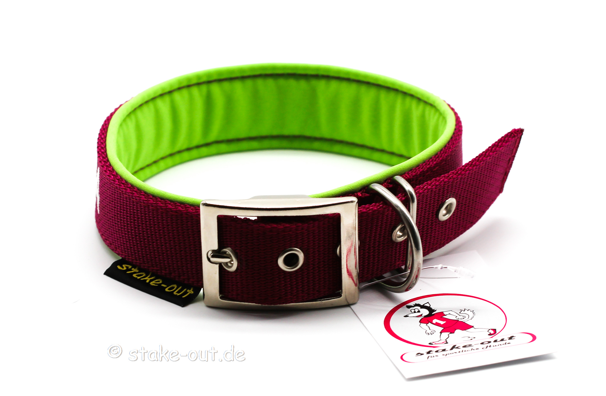 Gürtel Halsband mit Softshell Polsterung