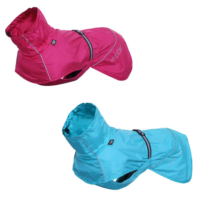 Rukka Pets Regenmantel Hund wasserdicht 3000 mm mit Beinriemen und verstellbarem Kragen