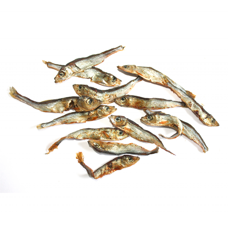 ICEPAW Sprotten 125 g getrocknete Fisch-Snacks für Hunde