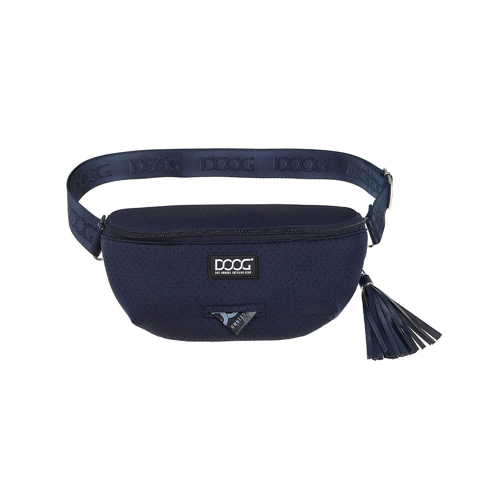 DOOG Gürteltasche in Blau – funktionale Bauchtasche für Hundetraining und Spaziergänge