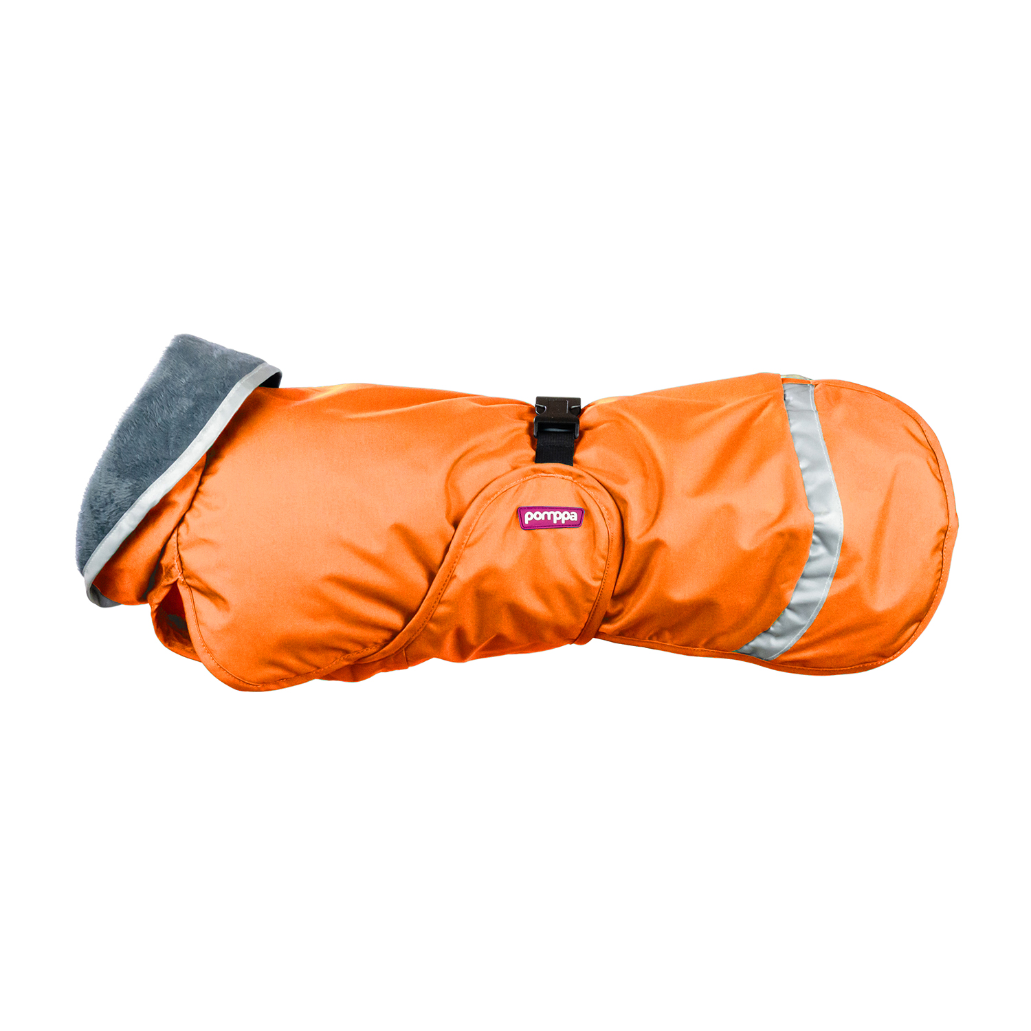 Pomppa Kevyt Regenmantel orange 75cm Rückenlänge