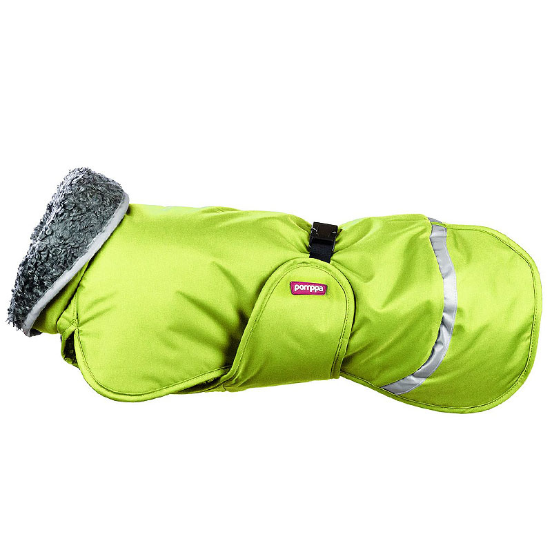 Pomppa Toppa Wintermantel limette