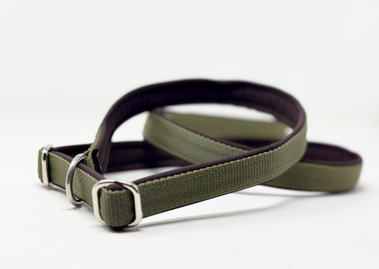 Gurtband Schlupfleine mit Bestickung & Softshell-Polsterung