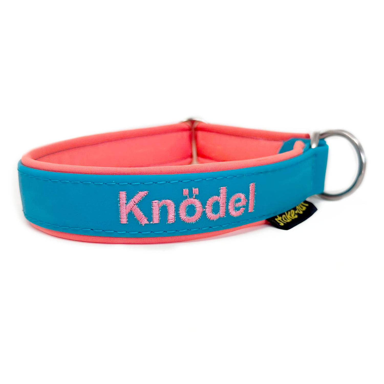 PawTex Zugstopp- Halsband - bestickt