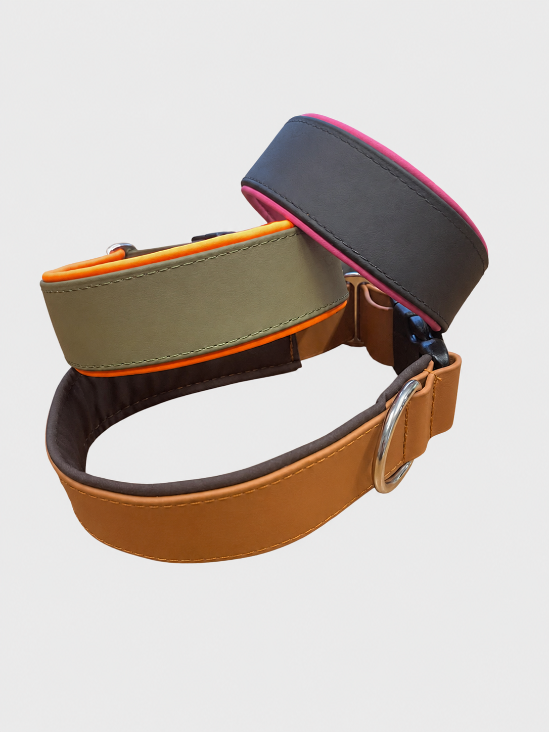 Biothane Klick Halsband mit Softshell Polsterung