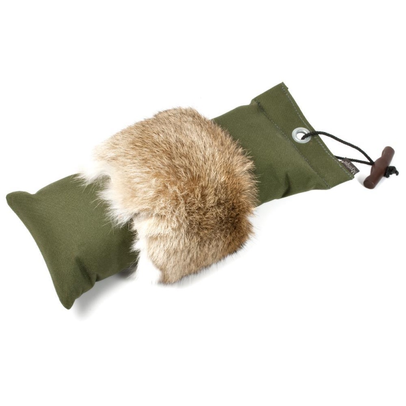 Pointer Dummy 2,5kg khaki mit Fell