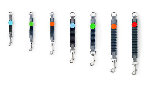 mehrere waw ruckdaempfer in verschiedenen groessen nebeneinander angeordnet