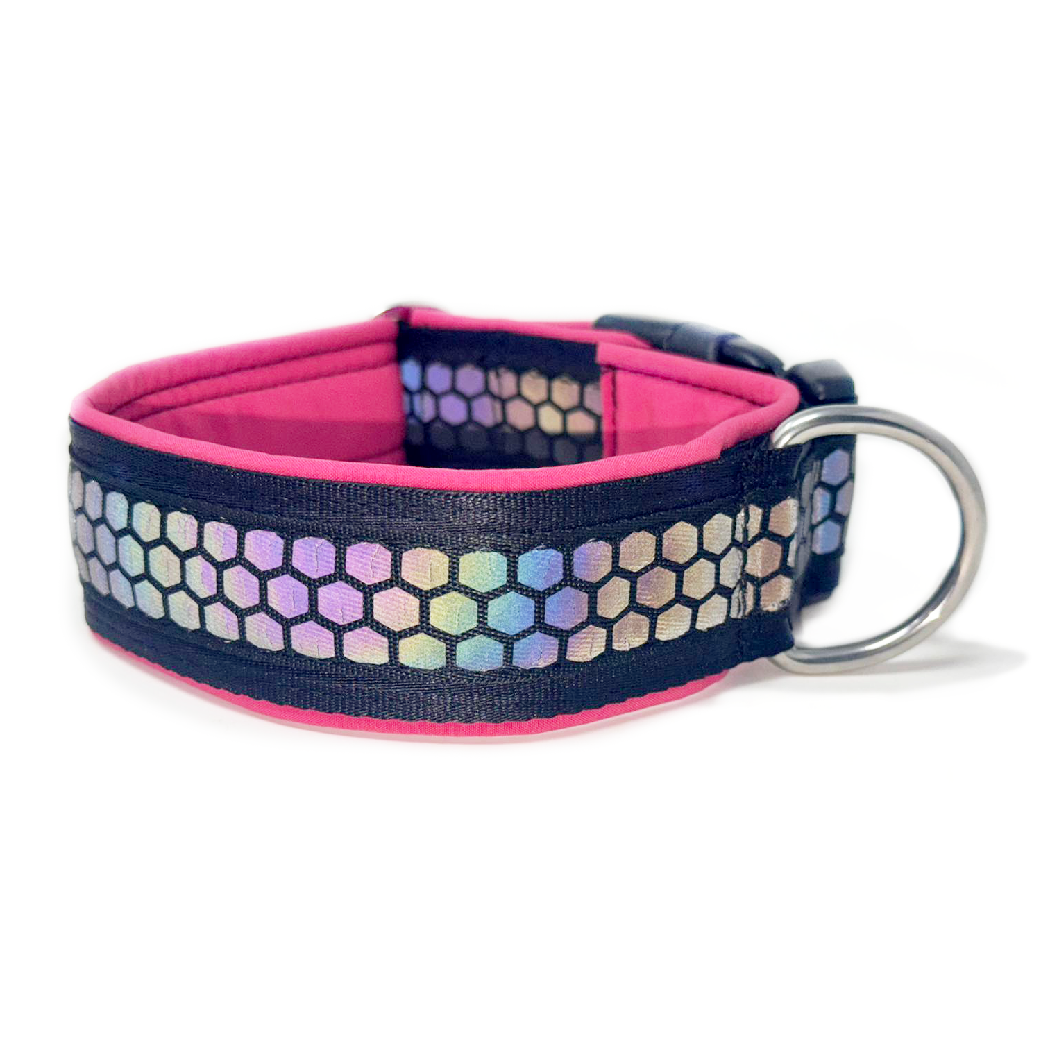 Klickhalsband Extrem Rainbow Reflect
