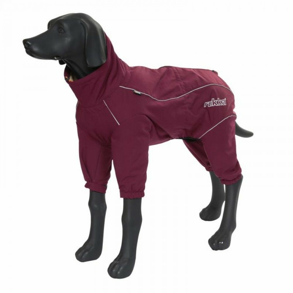 Hunde Thermo Overall in weinrot Hundebekleidung Stake Out.de