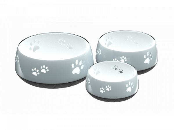 Kunststoff Napf COLOR grau (Pearl)