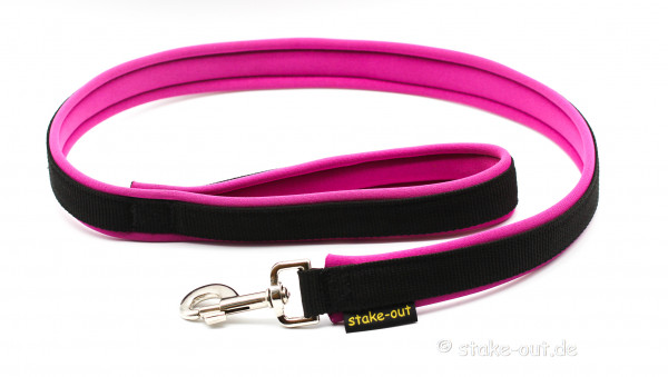 Führleine 1 Meter mit Neopren Polsterung