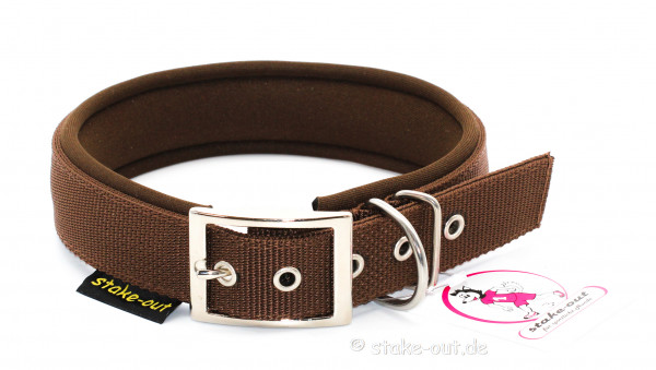 Gürtel Halsband mit Neopren Polsterung