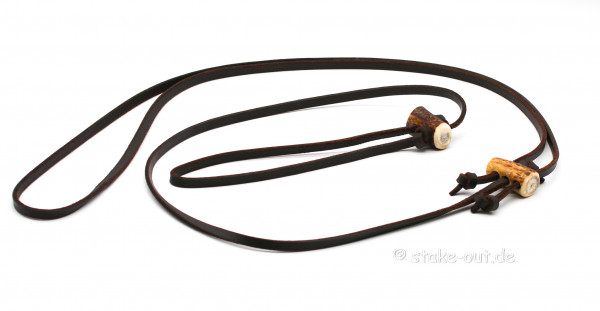 Lautlose Jagdleine aus Fettleder