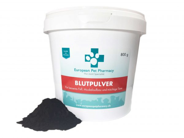 Blutpulver - Muskelaufbau für Hunde (800g)