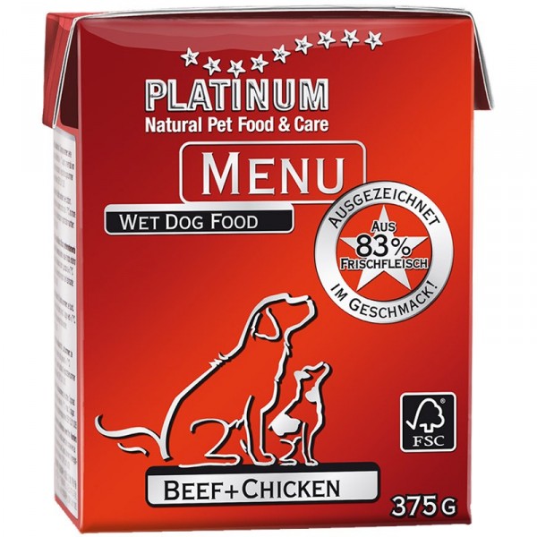 Menü Beef & Chicken 375g (Staffelpreis)