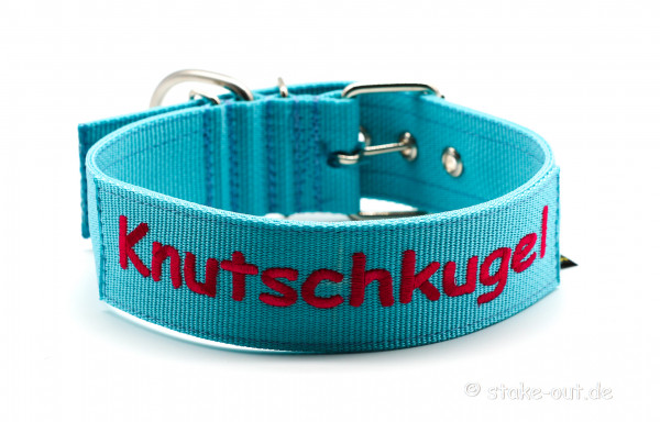 XL Halsband mit Bestickung (ungepolstert)