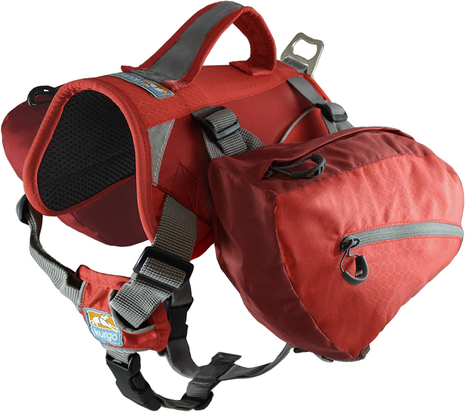 Strapazierfähiges Outdoor-Training 2 in 1-Satteltaschen-Reise-Packs für mittelgroße und große Hunde Pangdingk Haustierrucksack 