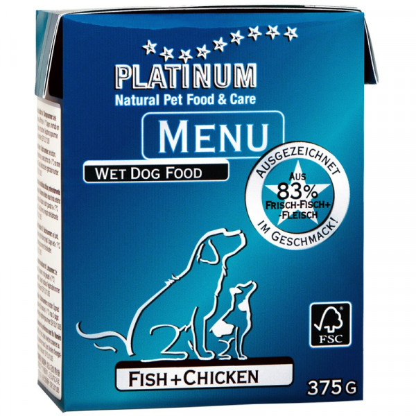 Menü Fish & Chicken 375g (Staffelpreis)